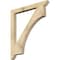 Ekena Millwork Westlake Slat Rough Sawn Bracket, Douglas Fir, 4"W x 44"D x 48"H BKT04X44X48WTL06RDF - alternate 1